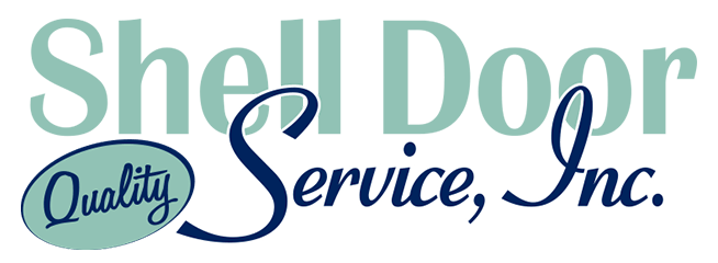 Logo belonging to Shell Door Service providing door repair solutions in San Mateo, CA. Contact us (650)-704-8600.